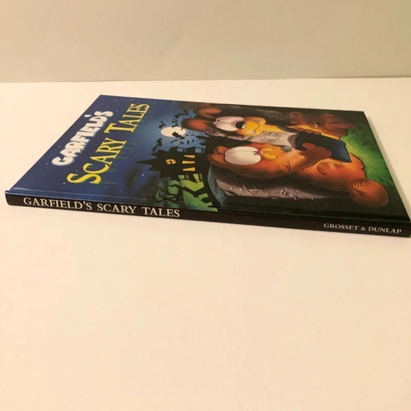 Vintage 1990 Garfields Scary Tales Book Grosset and Dunlap - Picture 4 of 16